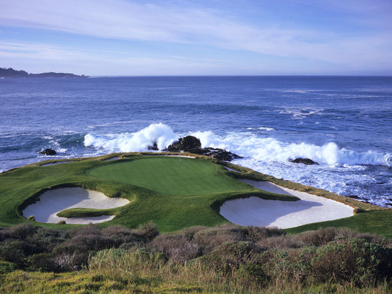 Pebble Beach Golf Links Hole 7 (c) Joann Dost